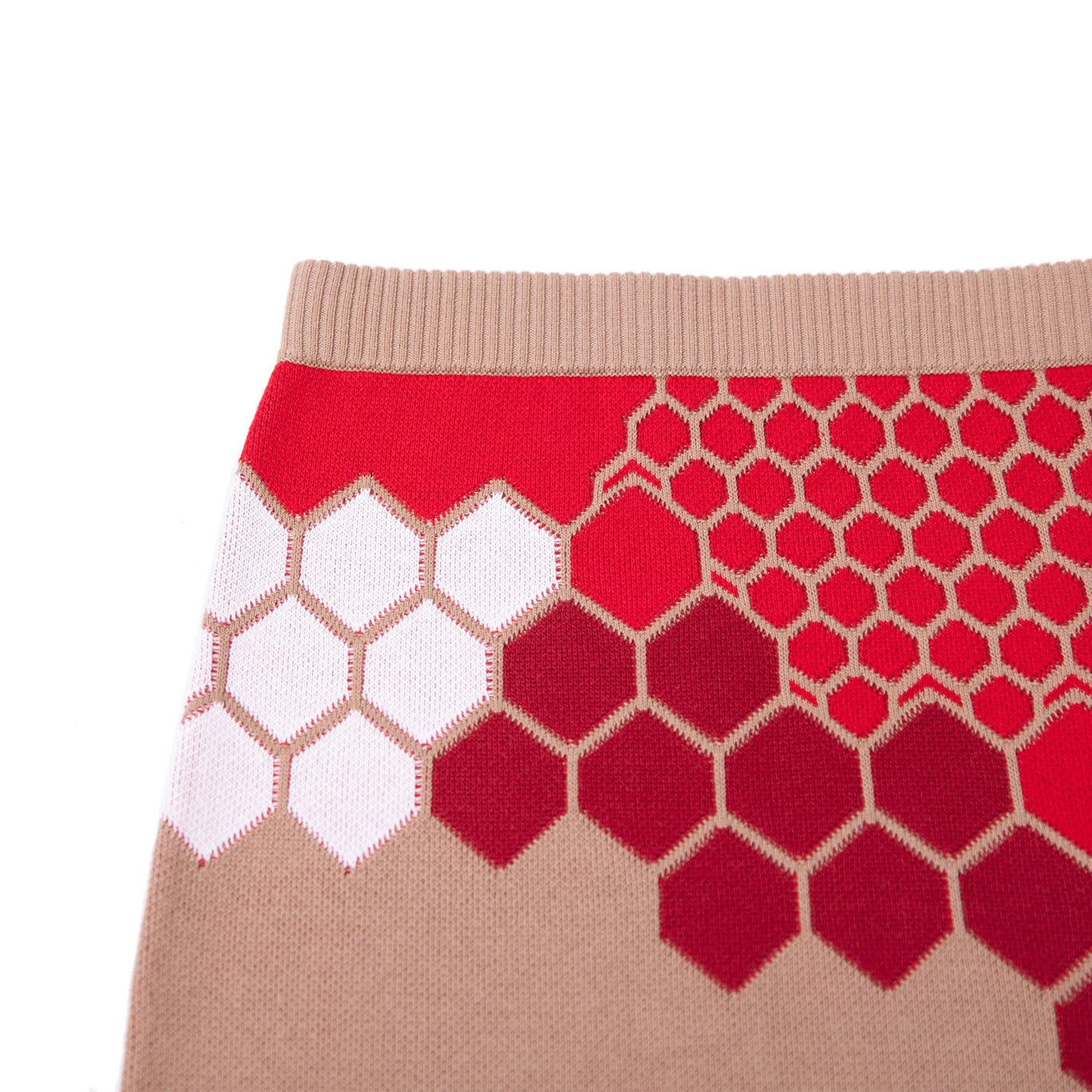 Honeycomb Soft Knitted Skirt
