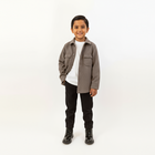 Max Strukturerad Overshirt med fickor