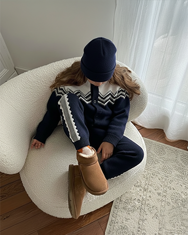 Buzz Mjuk Stickad Kofta