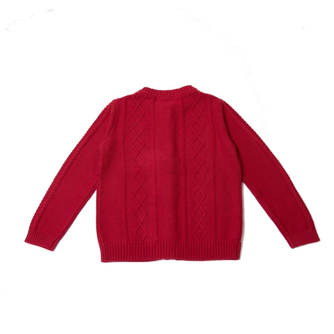 Regalia Mjuk Stickad Cable Knit Kofta