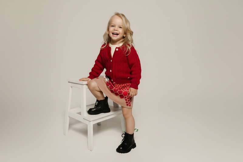 Beatrice Quiltad Jacka med avtagbar huva med Fuskpäls