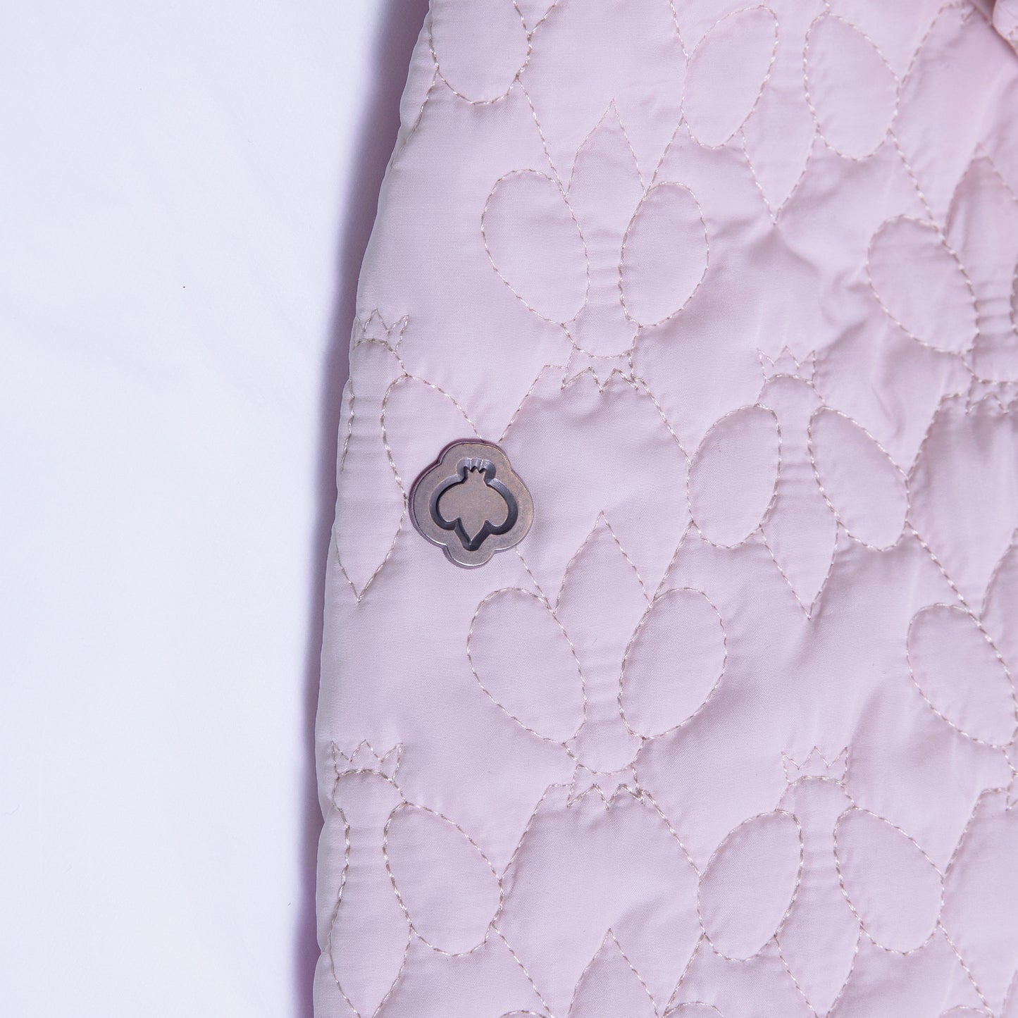 Regina Quiltat Jacka med krage i Fuskpäls