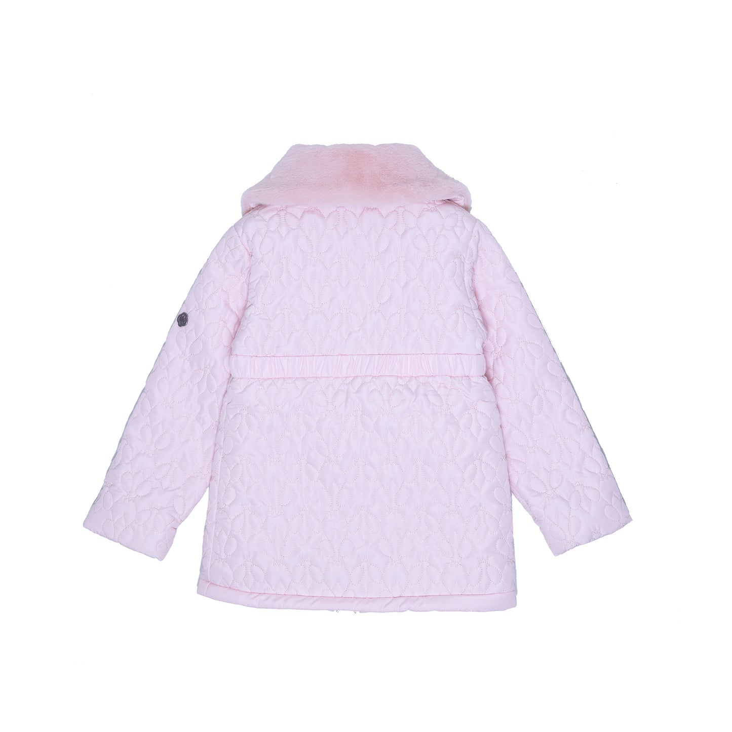 Regina Quiltat Jacka med krage i Fuskpäls