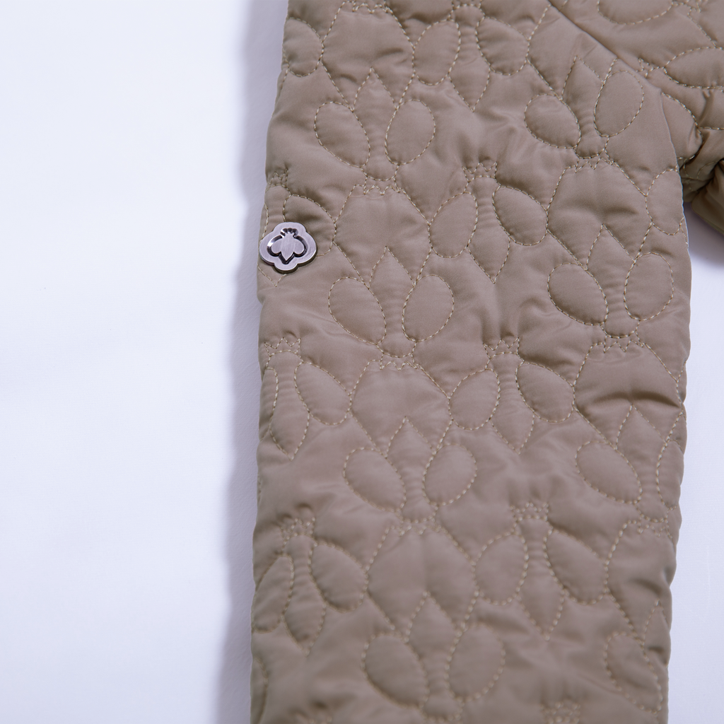 Regina Quiltat Jacka med krage i Fuskpäls