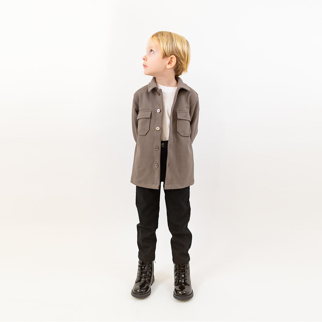 Max Structured Overshirt with Pockets