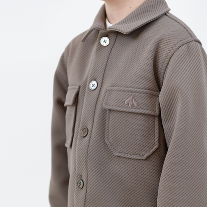 Max Structured Overshirt with Pockets