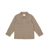 Max Strukturerad Overshirt med fickor