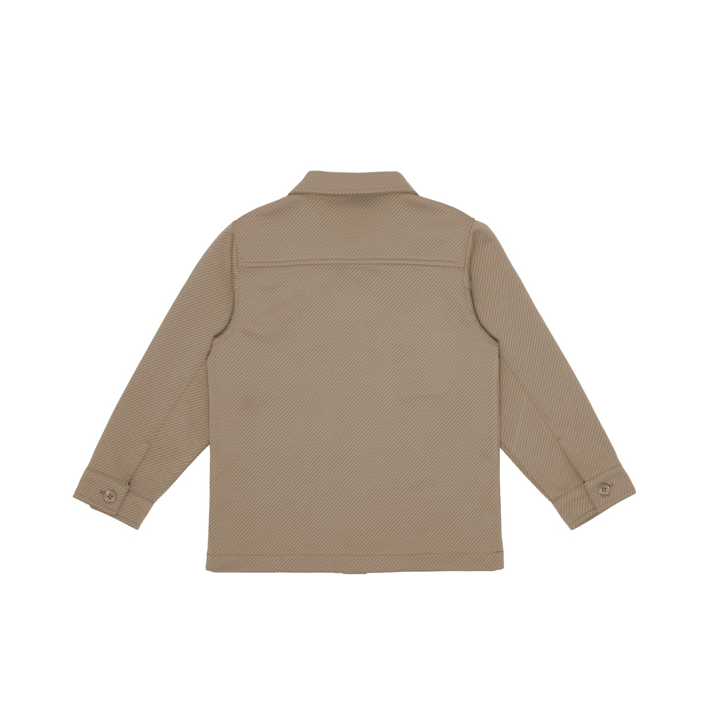 Max Strukturerad Overshirt med fickor