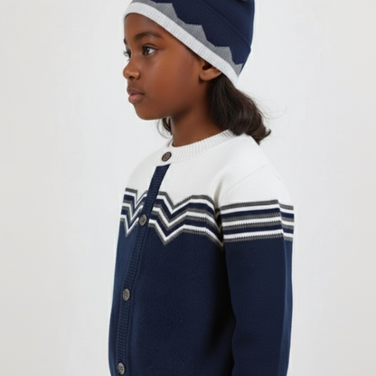 Buzz Mjuk Stickad Kofta