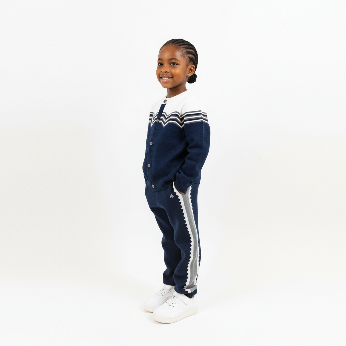 Buzz Mjuk Stickad Kofta